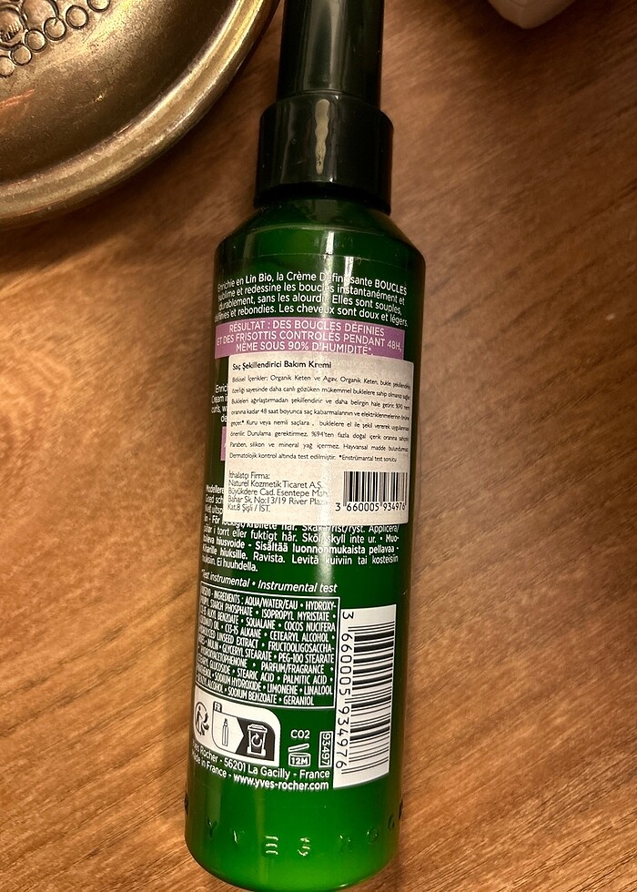 Yves Rocher Bukle Belirginleştirici Krem - Görsel 2