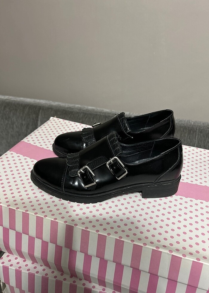 Derimod Siyah Deri Ayakkabı - Görsel 3