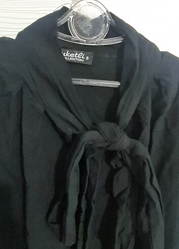 Kol detaylı bluz - Görsel 6