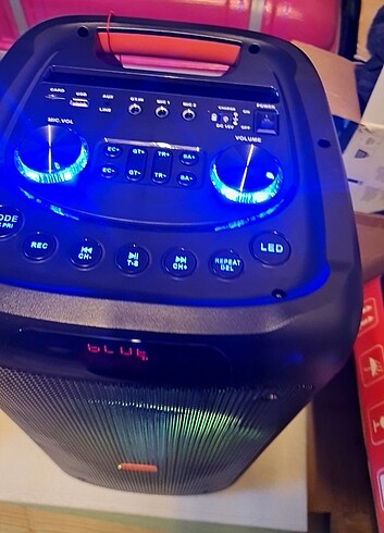 Işıklı Bluetoothlu Hoparlör  - Görsel 2