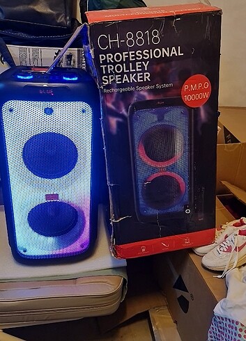 Işıklı Bluetoothlu Hoparlör 