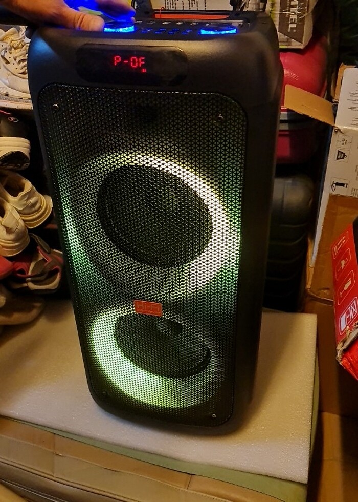 Işıklı Bluetoothlu Hoparlör  - Görsel 4