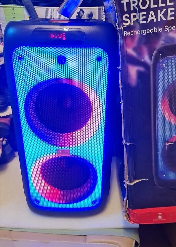 Işıklı Bluetoothlu Hoparlör  - Görsel 5