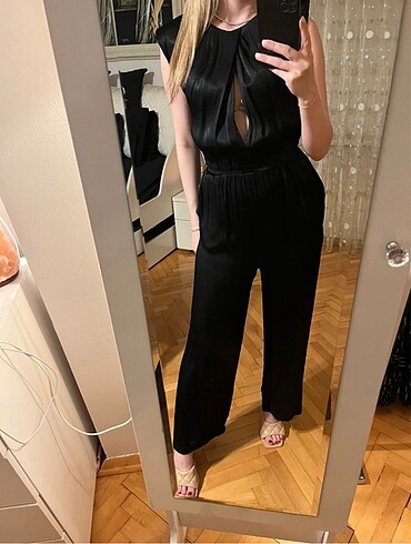 Zara saten tulum
