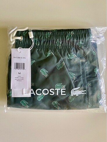Lacoste Yeşil Deniz Şortu - Görsel 3