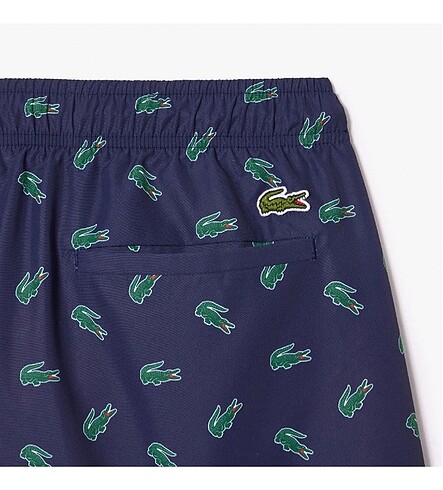 Lacoste Lacivert Deniz Şortu - Görsel 9