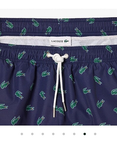 Lacoste Lacivert Deniz Şortu - Görsel 6