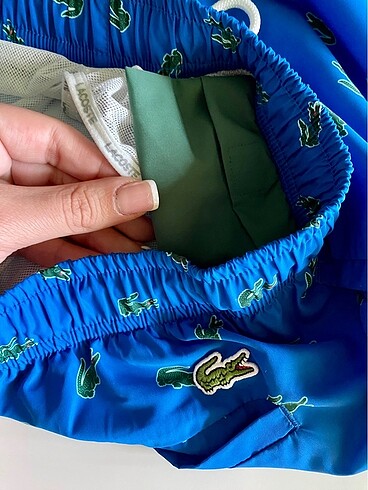 Lacoste Lacivert Deniz Şortu - Görsel 5