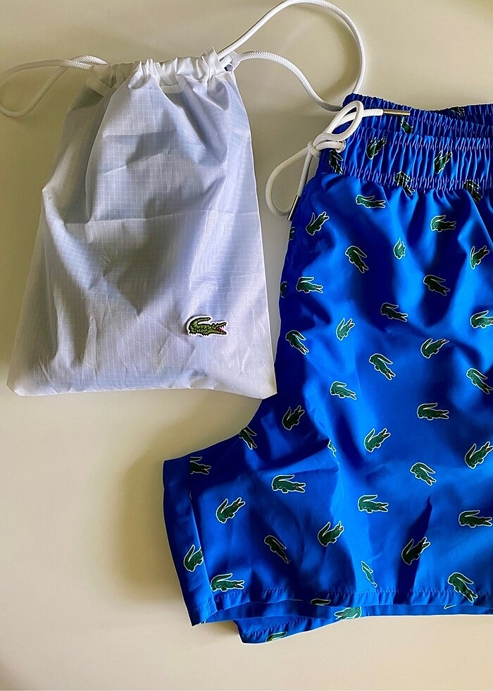 Lacoste Lacivert Deniz Şortu - Görsel 2