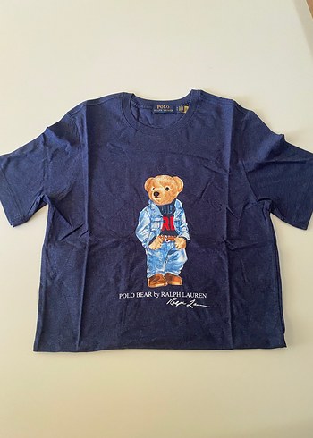 Polo Ralph Lauren Erkek Lacivert Baskılı Tshirt