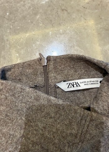 Zara midi boy yün elbise - Görsel 5