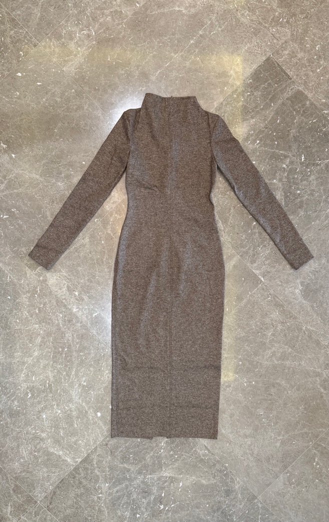 Zara midi boy yün elbise - Görsel 3