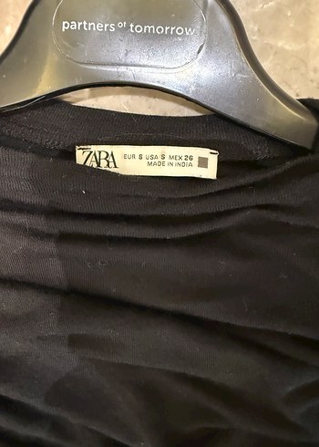 Uzun Kollu Siyah Gotik Kadın Bluz - Görsel 2