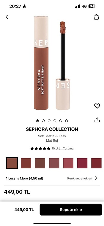 SEPHORA 01 ruj