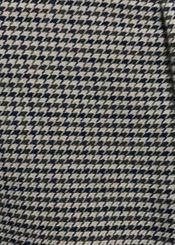 Gri Kadın Kumaş Pantolon, Kemerli, Midi Boy - Görsel 2