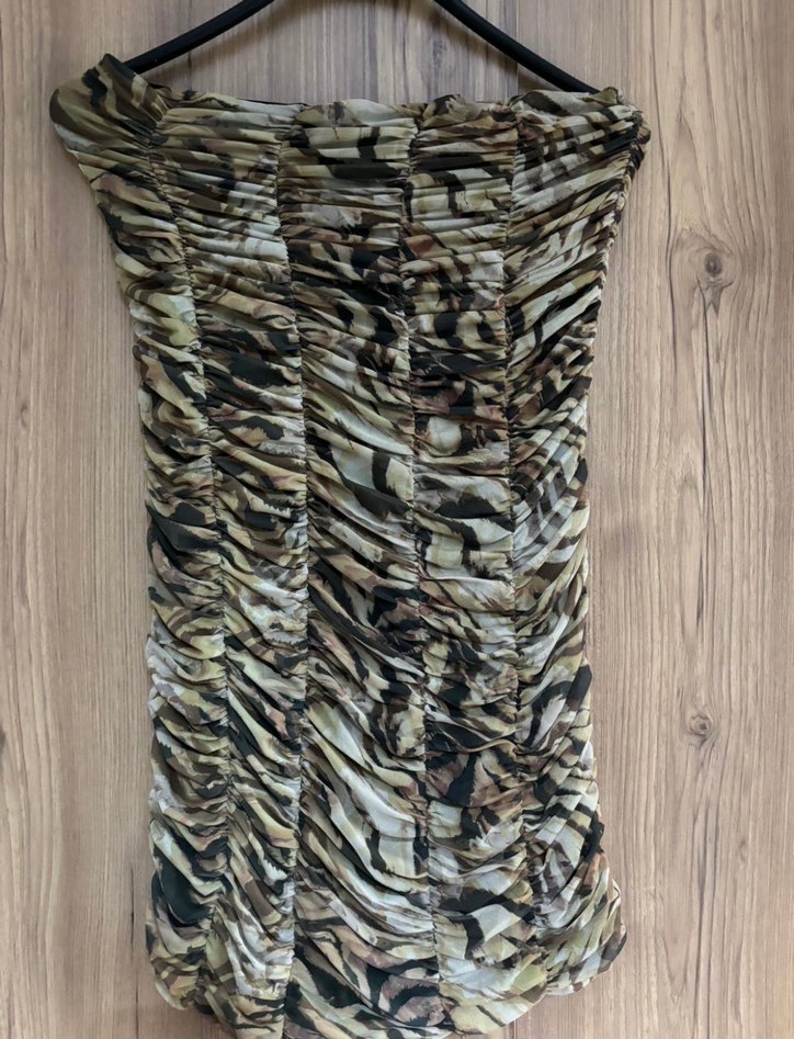 Bohem Tarz Kamuflaj Desenli Perde - Görsel 3