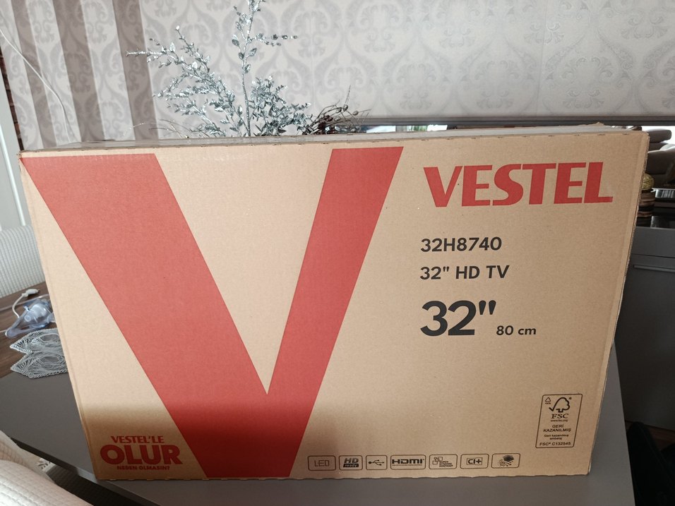 Vestel 32" HD TV 80 cm - Görsel 4