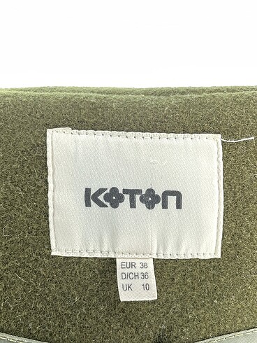38 Beden yeşil Renk Koton Mont %70 İndirimli.