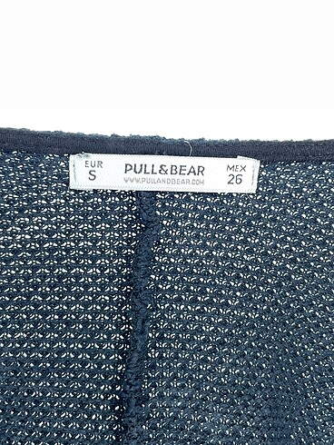 36 Beden lacivert Renk Pull and Bear Hırka %70 İndirimli.