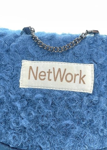 38 Beden Network Düğmeli Lacivert Yün Midi Kaban