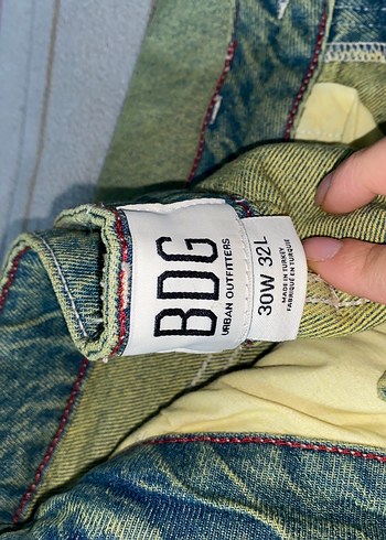 l Beden yeşil Renk Bdg jeans