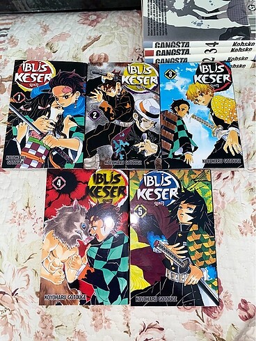 İblis keser(demon slayer) manga