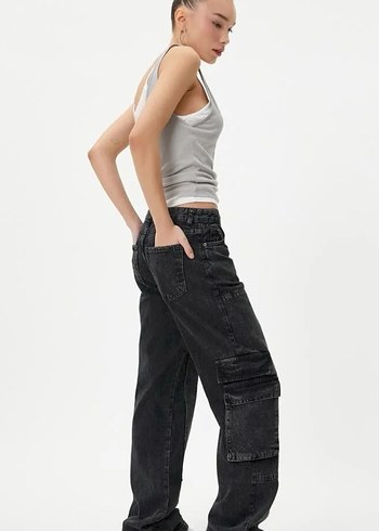 koton geniş paça jean - Görsel 5
