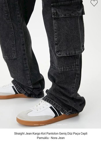 koton geniş paça jean - Görsel 4