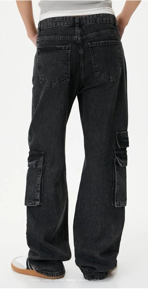 koton geniş paça jean - Görsel 3