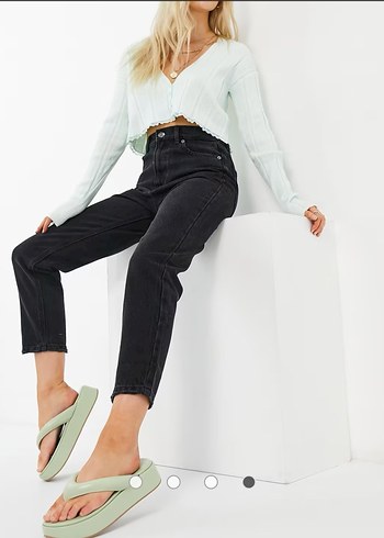 pull&bear mom jean - Görsel 3