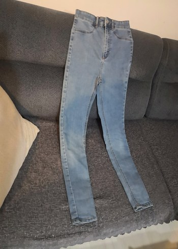 pull&bear yüksek bel skinny tayt jean - Görsel 9