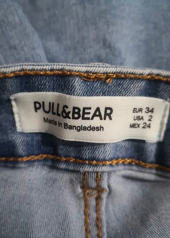 pull&bear yüksek bel skinny tayt jean - Görsel 8