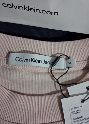 m Beden pembe Renk Calvin Klein Tişört