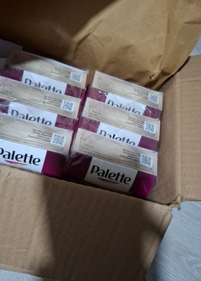 Palette küllü açık sarı - Görsel 4