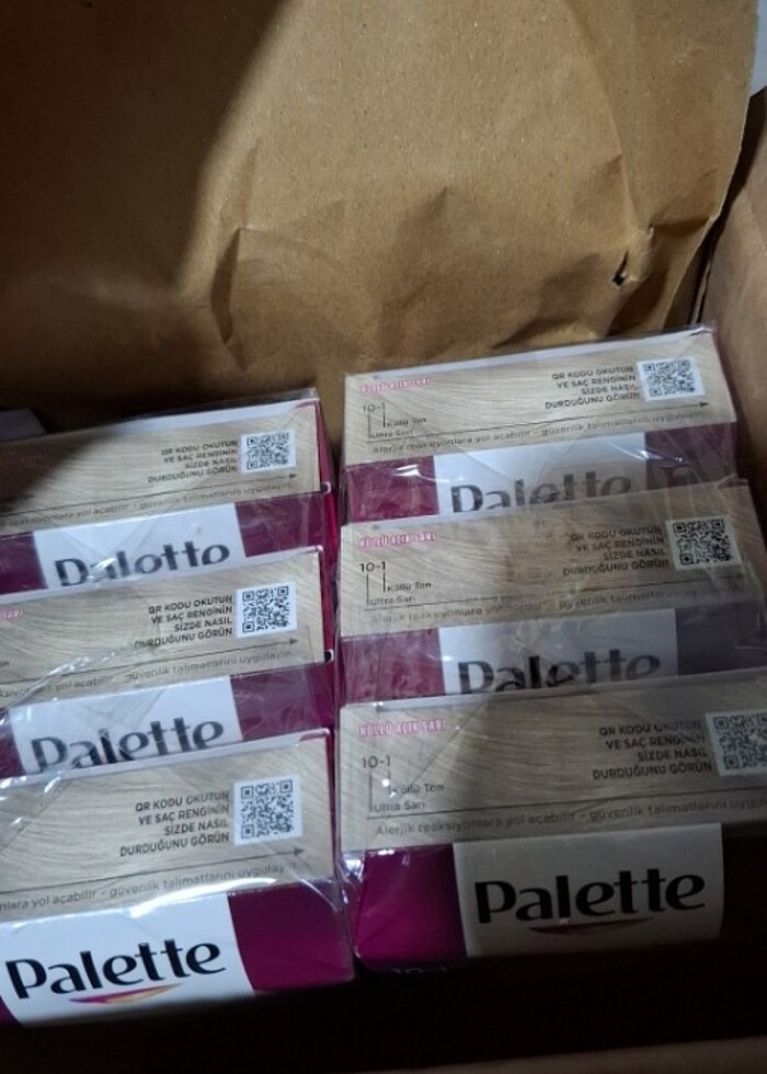 Palette küllü açık sarı - Görsel 4