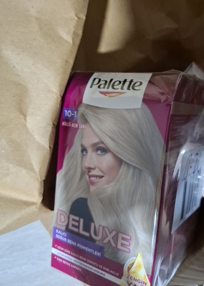 Palette küllü açık sarı - Görsel 2