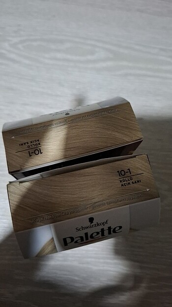 Palette küllü açık sarı 10-1
 - Görsel 6