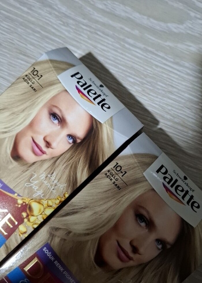 Palette küllü açık sarı 10-1
 - Görsel 4