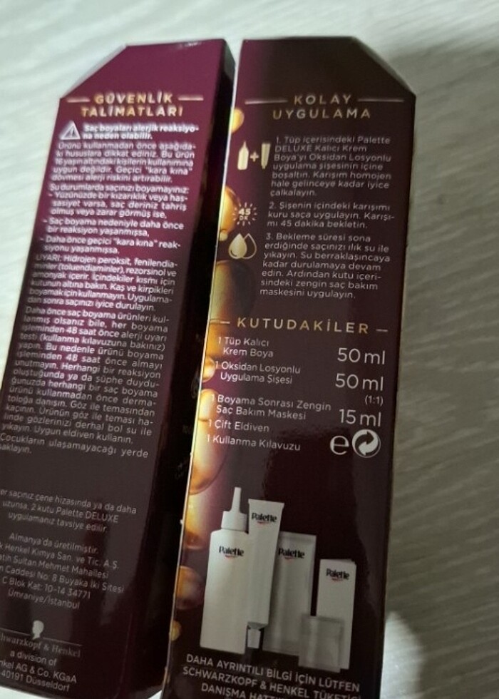 Palette küllü açık sarı 10-1
 - Görsel 5