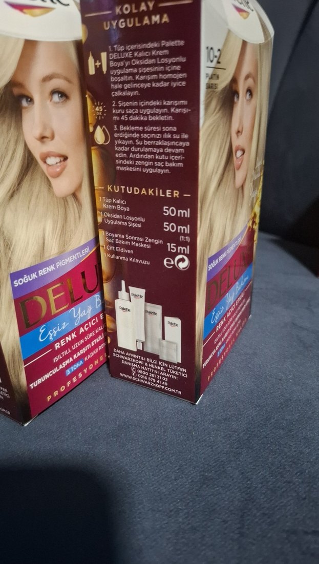 palette platin sarı 2li - Görsel 3