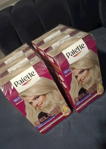 Palette Deluxe 10-1 Küllü Açık Sarı Saç Boyası - Görsel 6