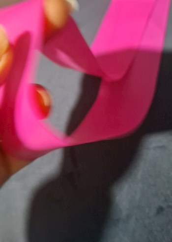 Beden Renk Koyu Pembe Pilates Bandı