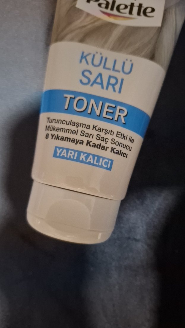 Palette Küllü Sarı Yarı Kalıcı Toner - Görsel 3