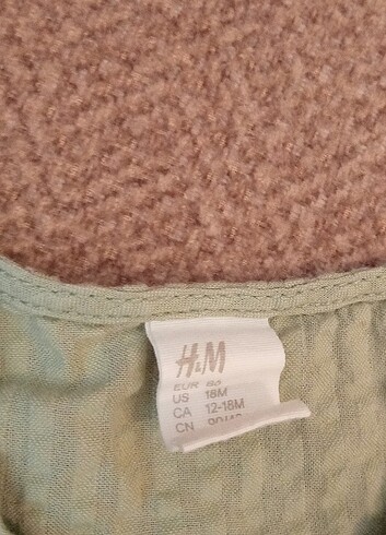 1 Yaş Beden yeşil Renk #h&m#zara