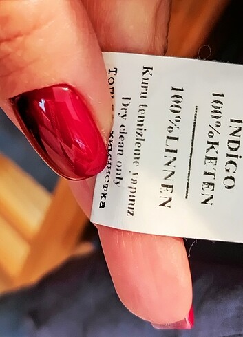 m Beden Mango keten indigo ceket