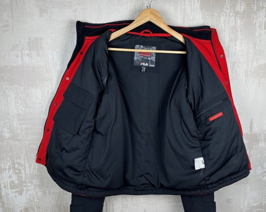 Kırmızı Siyah Fila Erkek Mont - Görsel 5