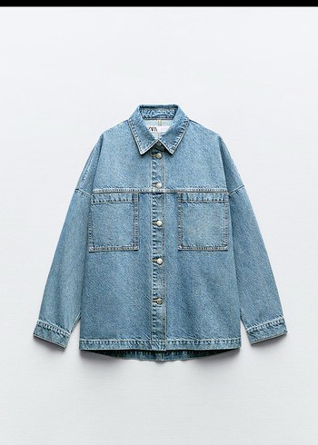 Oversize Denim Ceket