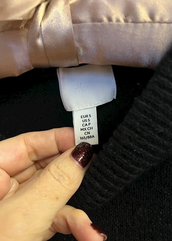 Kadın Siyah Kazak - Görsel 2