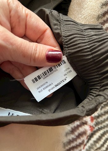 Kadın Kahverengi Salaş Pantolon - Görsel 5