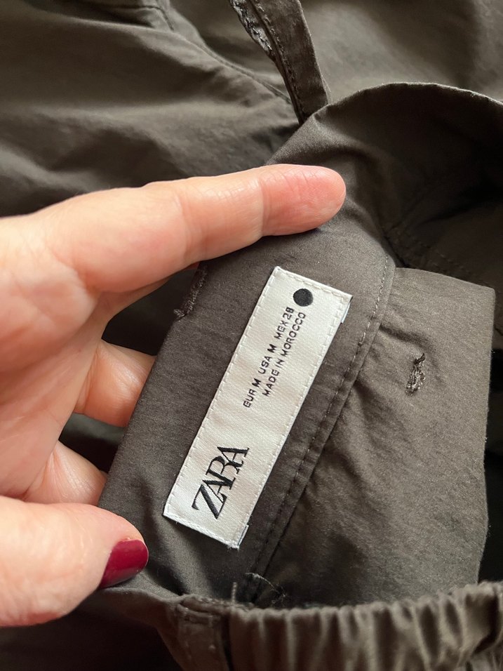 Kadın Kahverengi  Salaş Pantolon - Görsel 4